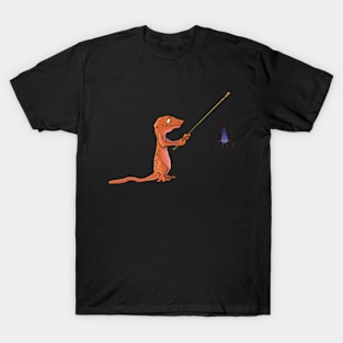 Fishing Gecko T-Shirt